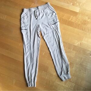 New Look Lightweight, Mid Rise, Cargo Joggers, Khaki Tan, Size S